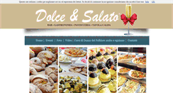 Desktop Screenshot of dolce-e-salato.it