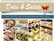 Tablet Screenshot of dolce-e-salato.it